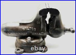 Vintage 4.5 Wilton C1 Bullet Vise with Swivel Base (INV K779)