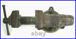 Vintage 5-'46 Wilton Baby Bullet Vise 3 Jaws Swivel Base Model 930 Vg Cond