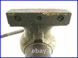 Vintage 5-'46 Wilton Baby Bullet Vise 3 Jaws Swivel Base Model 930 Vg Cond