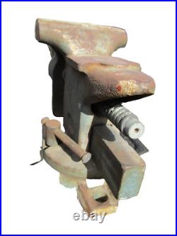 Vintage 70s/80s ETC Bench Vise Swivel Base Model 09-407 4 Jaws Japan RARE