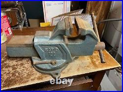 Vintage ATCO Rapid 100 4 Machinist Bench Vise Swivel made in Poland Tool