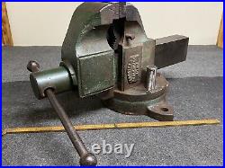 Vintage American Scale 3-1/2 Combination Swivel Base Vise All Original USA