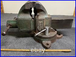 Vintage American Scale 3-1/2 Combination Swivel Base Vise All Original USA