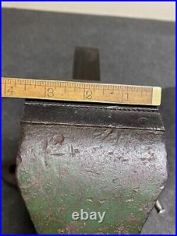 Vintage American Scale 3-1/2 Combination Swivel Base Vise All Original USA