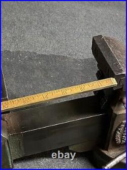 Vintage American Scale 3-1/2 Combination Swivel Base Vise All Original USA