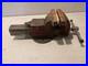 Vintage Bench Vise Heavy Duty Cast Iron Bench Vise with Swivel Base Pivots 6