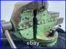 Vintage CHAS PARKER No. 63 1/2 Swivel Base Bench Vise with Anvil USA Tool