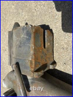 Vintage COLE TOOL MFG Blacksmith Vise No 11 Anvil Forge Swivel Base Machinist