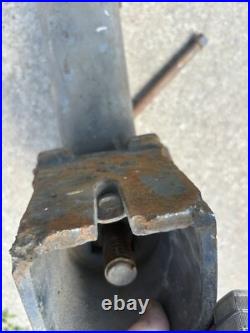 Vintage COLE TOOL MFG Blacksmith Vise No 11 Anvil Forge Swivel Base Machinist