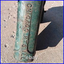 Vintage COLE TOOL MFG Blacksmith Vise No 11 Anvil Forge Swivel Base Machinist