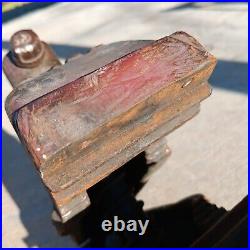 Vintage COLE TOOL MFG Blacksmith Vise No 11 Anvil Forge Swivel Base Machinist