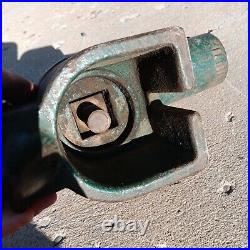 Vintage COLE TOOL MFG Blacksmith Vise No 11 Anvil Forge Swivel Base Machinist