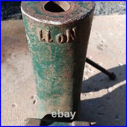 Vintage COLE TOOL MFG Blacksmith Vise No 11 Anvil Forge Swivel Base Machinist