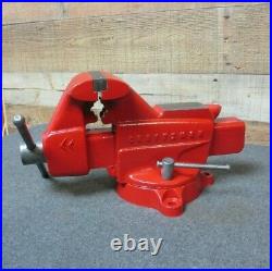 Vintage CRAFTSMAN Bench Vise 5 Jaws Swivel Base Anvil & Pipe Jaws 506.51811 USA