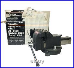 Vintage Chicago Clamp Company 4 All Steel Swivel Base Bench Vise 30404 in Box