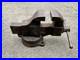 Vintage Columbian Bench Vise, No. 603, 3 Jaw, Swivel Base, Cleveland, USA