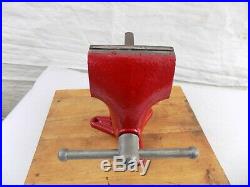 Vintage Columbian Gyro Vise No. 73 1/2 Cleveland USA With Swivel Base 15 Lbs