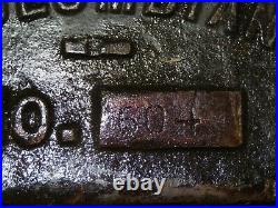 Vintage Columbian No. 604 Blacksmith Bench Vise with Swivel Base 4 Jaws NICE