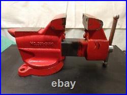 Vintage Craftsman 3.5 Bench Vise 391-5180, Swivel Base. Japan Made