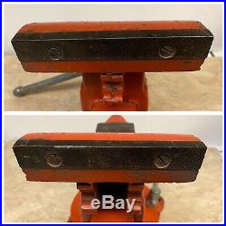 Vintage Craftsman 5 Bench Vise Swivel Base Pipe Jaws 506-51810 Made in USA