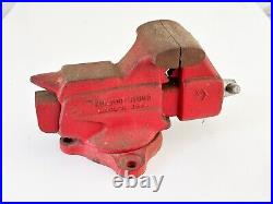 Vintage Craftsman Bench Vise 506-51800 3 1/2 Jaw Swivel Base USA All Original