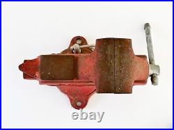 Vintage Craftsman Bench Vise 506-51800 3 1/2 Jaw Swivel Base USA All Original