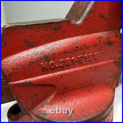 Vintage Craftsman Bench Vise No. 391-5188 with Swivel Base and 4 Jaws (25 lbs.)