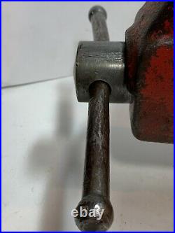 Vintage Craftsman Bench Vise No. 506-51811 Anvil & Swivel Base USA