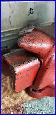 Vintage Craftsman Bench Vise Swivel Base 506-51810 USA VGC HTF 5 inch