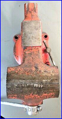 Vintage Craftsman No. 506-51811 5 Wide Jaw Bench Vise with Anvil & Swivel Base
