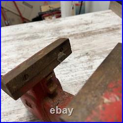 Vintage Craftsman Swivel Base Vise 506-51801 With Anvil Horn Excellent USA