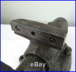 Vintage Early 1941-42 WILTON Bullet Vise No. 3 CHICAGO with Swivel BaseVery Nice