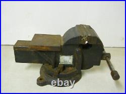 Vintage Great Neck Vise 5 Jaw Swivel Mount Model HDV4