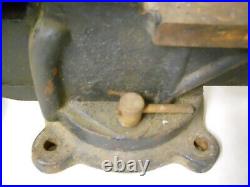 Vintage Great Neck Vise 5 Jaw Swivel Mount Model HDV4
