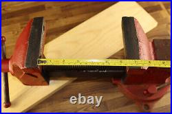 Vintage Littlestown HDWE & FDRY No. 450 Bench Vise Swivel Base Anvil USA