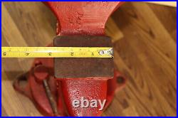 Vintage Littlestown HDWE & FDRY No. 450 Bench Vise Swivel Base Anvil USA