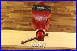 Vintage Littlestown HDWE & FDRY No. 450 Bench Vise Swivel Base Anvil USA