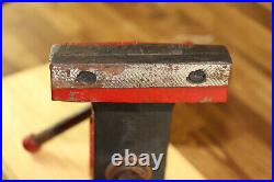 Vintage Littlestown HDWE & FDRY No. 450 Bench Vise Swivel Base Anvil USA