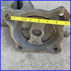 Vintage Ludell No. 5 Bench Vise Swivel Base 5 Jaws Weights 47 Lbs 2.2 Oz