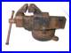 Vintage Morgan Vise Company #140 Bench Vise 4 Jaws Swivel Base Chicago Made USA