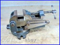 Vintage PALMGREN 4 Machinist Tilting Angle Swivel Base Milling Machinist Vise