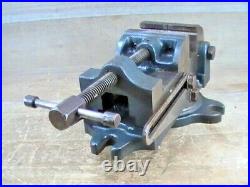 Vintage PALMGREN 4 Machinist Tilting Angle Swivel Base Milling Machinist Vise