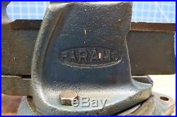 Vintage Paramo Bench Vise #1 Swivel Base