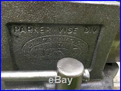 Vintage Parker No. 974 Vise with Swivel Base American made Quality 62 lbs