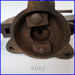 Vintage Parker Swivel Base Vise UNION NEW BRITAIN CONN. USA 3 Weld Repair