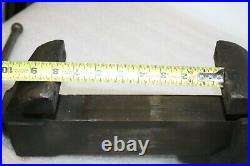 Vintage Prentiss Bull Dog 524 Bench Vise 4 Jaw With Swivel Base Made New York USA