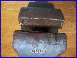 Vintage Prentiss Bulldog No. 522 3 Wide Jaw & Swivel Base Vise New York RARE