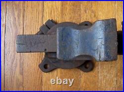 Vintage Prentiss Bulldog No. 522 3 Wide Jaw & Swivel Base Vise New York RARE