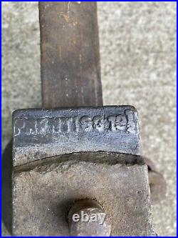 Vintage Prentiss No 19-1/2 4 Swivel Jaw Base Vise 48.5lbs Hard To Find