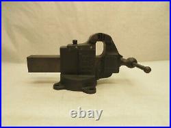 Vintage Prentiss Swivel Jaw & Swivel Base Bench Vise #13 Parts Restore